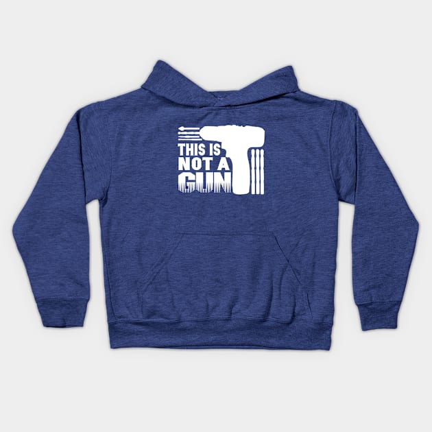 This is not a GUN Kids Hoodie by HassibDesign